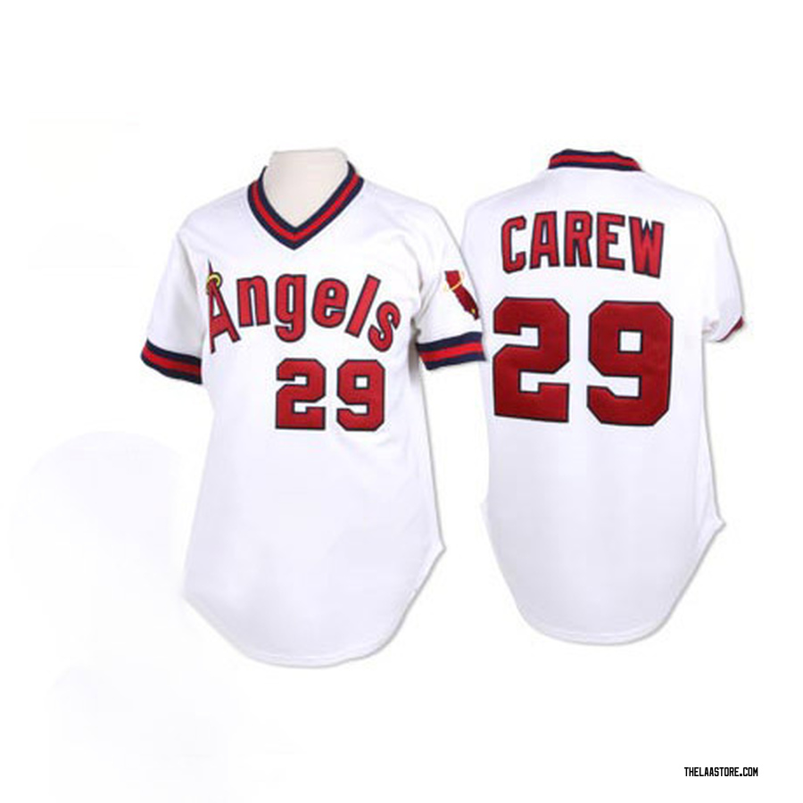 Rod Carew California Angels Throwback Road Jersey – Best Sports